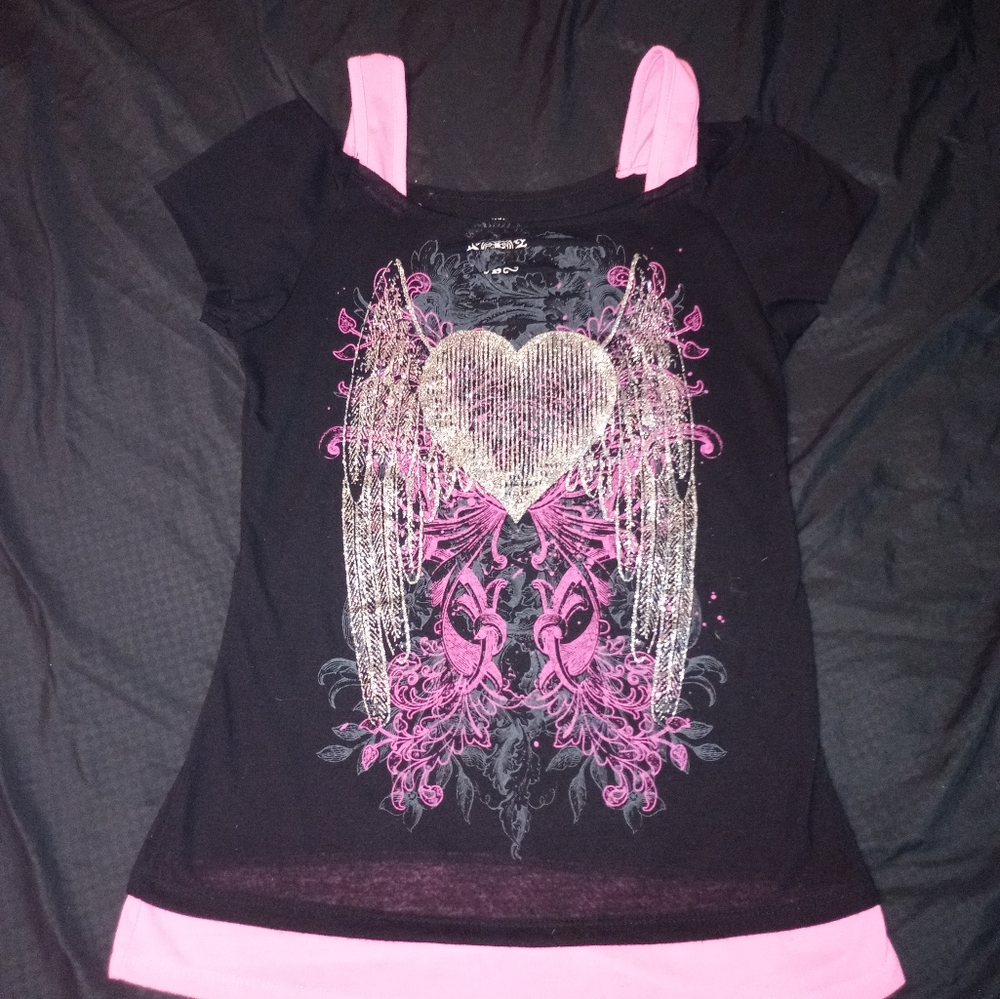 Heart with wings Tshirt